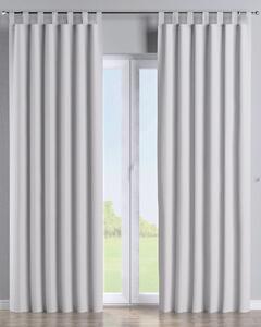 Závěs na poutkach barva šedá látka zatemňovací