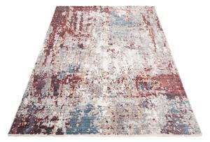 Makro Abra Kusový koberec MYSTIC 3292A Abstraktní světle šedý tmavě růžový Rozměr: 140x190 cm