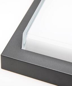 CMD LED nástěnné světlo 9150 bez senzoru, délka 24 cm, IP54, Černá, Koupelna, Hliník, Moderní