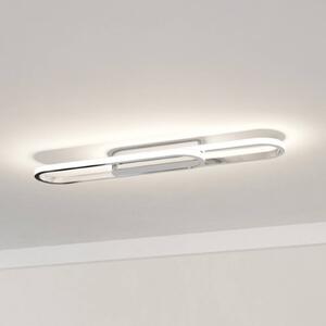 EGLO LED stropní svítidlo CONIVARENA s LED, chromová barva, délka 69 cm,, Chrom / stříbro, Obývací pokoj / jídelna, kov