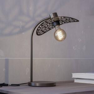 EGLO Stolní lampa SWABY, bronzová, výška 47 cm, kov, E27, Bronz / starožitná mosaz, Obývací pokoj / jídelna, kov