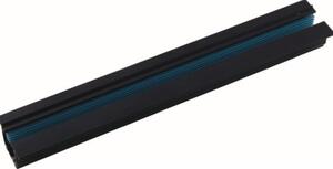 FAN LED-TRACK-1M-INC NERO Zápuštěná lišta pro třífázový lištový systém černá TRIFASE černá 5,5x3,3x100 cm - FANEUROPE