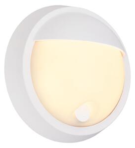 BRILONER Puni LED venkovní nástěnné svítidlo, nabíjecí, 3 krokový dotykový stmívač, časovač, bílé 3784016