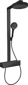 Hansgrohe Rainfinity, Showerpipe 250 1jet EcoSmart s termostatem ShowerTablet 350, černá matná, HAN-28742670