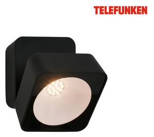 BRILONER TELEFUNKEN LED venkovní nástěnné svítidlo, ochrana proti stříkající vodě, bez vypínače, 3000K teplá bílá, černé 322005TF