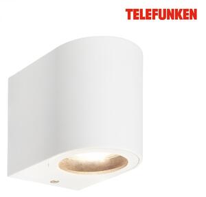 BRILONER TELEFUNKEN venkovní nástěnné svítidlo, ochrana proti stříkající vodě, bílé 322906TF