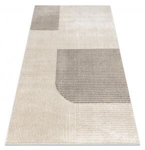 Makro Abra Kusový koberec FUSION 0805 Geometrický Moderní krémový béžový Rozměr: 80x150 cm