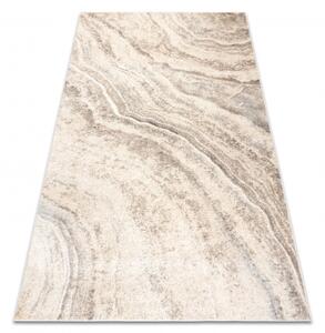 Makro Abra Kusový koberec FUSION 9776 Abstraktní Moderní krémový béžový Rozměr: 80x150 cm