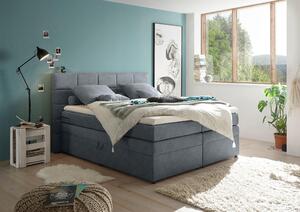 POSTEL BOXSPRING, 180/200 cm, antracitová MID.YOU - Postele s úložným prostorem, Online Only