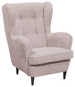 KŘESLO UŠÁK, textil, růžová MID.YOU - Online Only křesla & taburety, Online Only