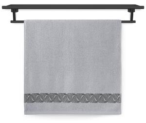 Ručník Veba TERRY Dotek moře olověná Velikost: 50x100 cm