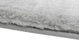 BO-MA Kusový koberec CAROL světle šedý BARVA: Šedá, ROZMĚR: 60x100 cm