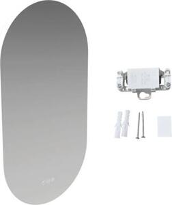 Oválné zrcadlo s osvětlením form&style LEMBATA s ochranou proti zamlžení 50 x 90 cm 90 x 50 cm IP 44