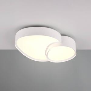 Stropní svítidlo LED Rise, bílé, 43 x 36 cm, CCT, stmívatelné