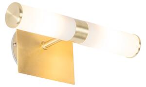 Moderní nástěnná lampa do koupelny zlatá IP44 2-světlo - Bath
