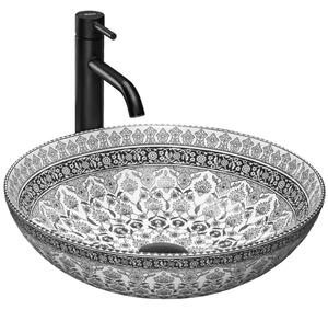 Umyvadlo na desku Rea Arte dark grey REA-U8002