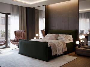 POSTEL BOXSPRING, 160/200 cm, zelená MID.YOU - Postele s úložným prostorem, Online Only