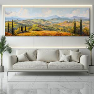Obraz na plátně - Krásné léto v Andalusii FeelHappy.cz Velikost obrazu: 120 x 40 cm