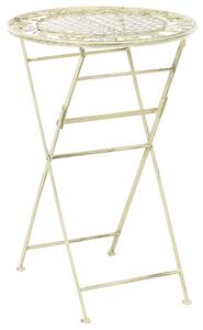 Zahradní barový stůl BIVIO 60 cm 60 cm Kov Světle zelená