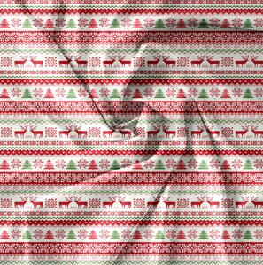 Povlečení z mikrovlákna CHRISTMAS JOY bílé Rozměr povlečení: 70 x 90 cm | 140 x 200 cm