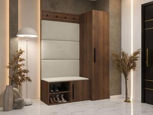 Předsíňová sestava Hekurt II, Barva: ořech warmia, Barva látek:: Manila 02 5903211516474
