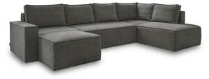 SEDACÍ SOUPRAVA, textil, tmavě šedá MID.YOU - Sedací soupravy, Online Only