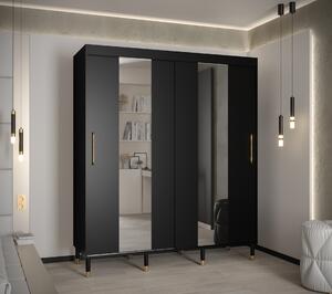 Šatní skříň Abi Calipso Pol Barva korpusu: Bílá, Rozměry: 150 cm, Dveře: Bílá + zrcadlo