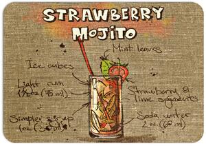 PokojovaDekorace.cz, Prostírání - 028, Strawberry Mojito, 43x30cm