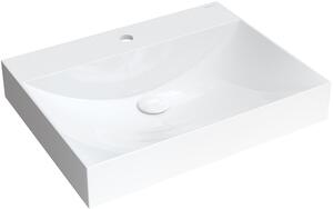 Omnires M+ umyvadlo 60x46 cm obdélníkový na pult bílá lesk NAXOS600BP