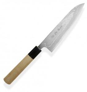 KIYA nůž Gyuto / Chef 180 mm - Suminagashi White - Damascus 11 layers