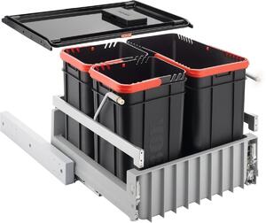 Vestavný odpadkový koš Franke Sorter 300-45, 2x 10 l + 1x 22 l, 121.0150.145