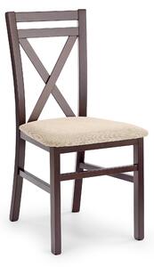 Jídelní židle Hema551, ořech/krémová