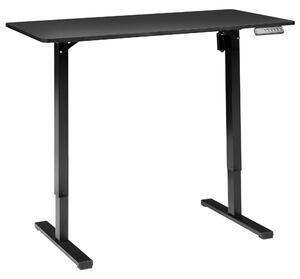 Elektricky výškově nastavitelný pracovní stůl TAVARES 120 cm 60 cm Černá
