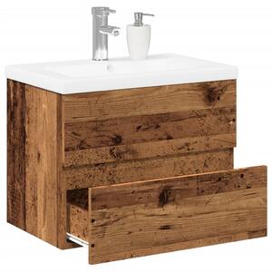 Skříňka se zápustným umyvadlem old wood 3328921