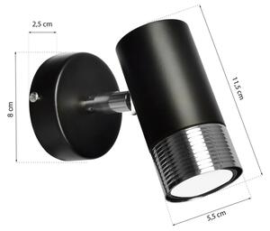 Nástěnné bodové svítidlo DANI 1xGU10/8W/230V