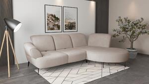 ROHOVÁ SEDAČKA, textil, šedobéžová Sit & More - Sedací soupravy, Online Only