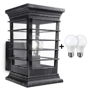 Philips 15280/54/PN - Venkovní nástěnná lampa MyGarden PATIO 1xE27/60W/230V IP44