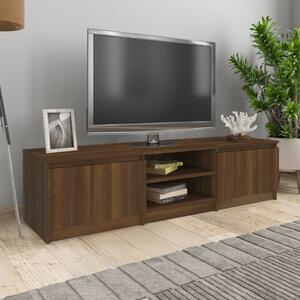 TV skříňka hnědý dub 140 x 40 x 35,5 cm kompozitní dřevo