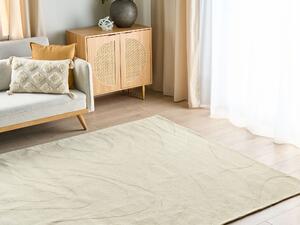 Vlněný koberec 200 x 230 cm béžový SASNAK