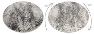 Kusový koberec Emola šedobéžový kruh 100cm