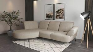ROHOVÁ SEDAČKA, textil, béžová Sit & More - Sedací soupravy, Online Only