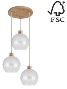 Spot-Light 1860374R - Lustr na lanku LINEA 3xE27/60W/230V