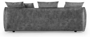 Designová sedačka Ramilah 228 cm šedý samet