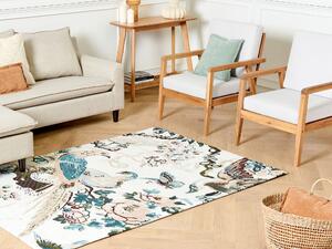 Bavlněný koberec 140 x 200 cm vícebarevný ARIHA