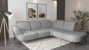 ROHOVÁ SEDAČKA, textil, šedá Sit & More - Sedací soupravy, Online Only