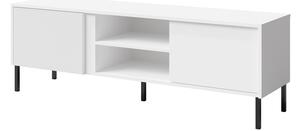 TV stolek/skříňka Munkki 6 (bílá + černá). 1087329