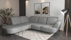ROHOVÁ SEDAČKA, textil, šedá Sit & More - Sedací soupravy, Online Only