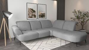 ROHOVÁ SEDAČKA, textil, šedá Sit & More - Sedací soupravy, Online Only