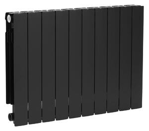 KFA Armatura ADR pokojový radiátor 57x80.5 cm podłączenie boční černá 763-100-81