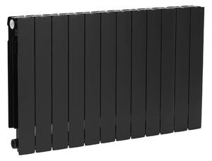 KFA Armatura ADR pokojový radiátor 57x96.6 cm podłączenie boční černá 763-120-81